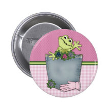 Bolsillos de la rana del personalizable que cultiv pins