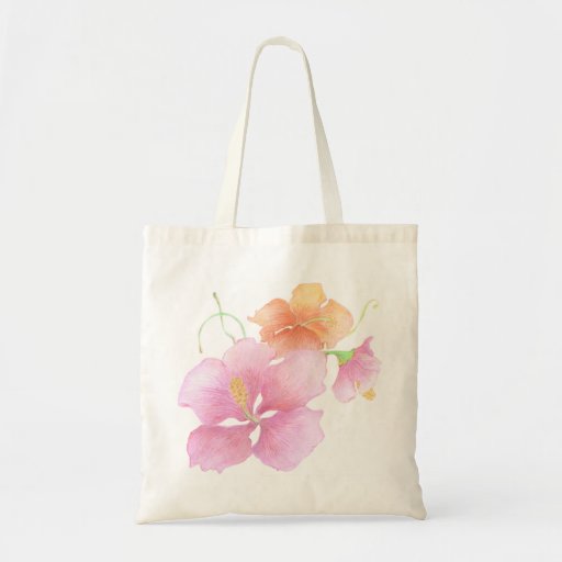 Bolso a mano de la flor bolsa de mano