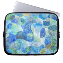 Bolso abstracto acuático del ordenador portátil manga computadora