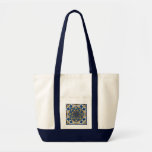 bolso abstracto del diseño en azul bolsas