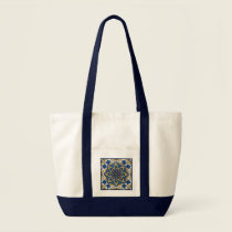 bolso abstracto del diseño en azul bolsas