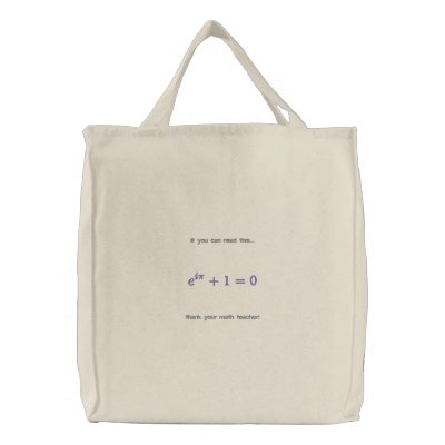 Bolso: Agradezca a su profesor de matemáticas Bolsas