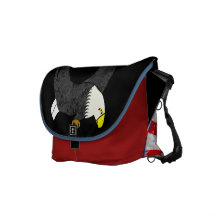 Bolso americano del carrito de Eagle calvo Bolsas Messenger