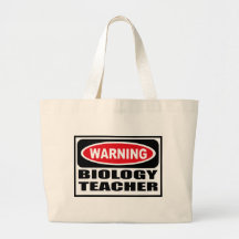 Bolso amonestador del PROFESOR de BIOLOGÍA Bolsas De Mano
