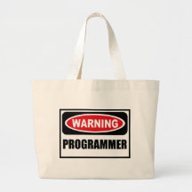 Bolso amonestador del PROGRAMADOR Bolsa Lienzo