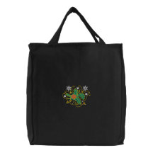 Bolso bordado acebo del navidad bolsa