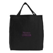 Bolso bordado alegría negra de Norton Bolsas