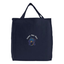 Bolso bordado hockey de encargo bolsas