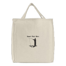 Bolso bordado pesca de encargo bolsa
