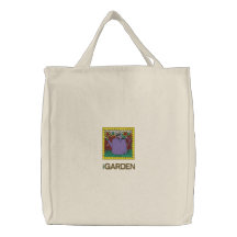 Bolso bordado que cultiva un huerto bolsas de mano bordadas