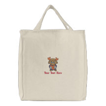 Bolso bordado reno bolsa