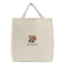 Bolso bordado reno bolsas