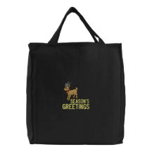 Bolso bordado reno bolsas bordadas