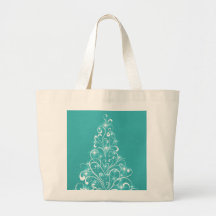 Bolso brillante del árbol del día de fiesta, aguam bolsa de mano