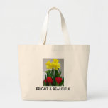 Bolso brillante y hermoso bolsa lienzo