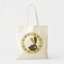 Bolso caprichoso del conejito de pascua bolsa de mano