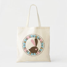 Bolso caprichoso del conejito de pascua bolsa