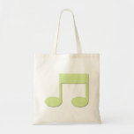 Bolso colorido de la nota de la música bolsas