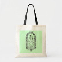 Bolso cristiano de los símbolos bolsas lienzo