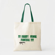 (Bolso de AIRSOFT POWNS.) Bolsa Lienzo