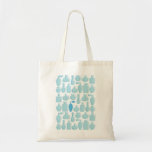Bolso de compras azul de los perfumes locos bolsas de mano