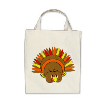 Bolso de compras orgánico de la acción de gracias  bolsas lienzo
