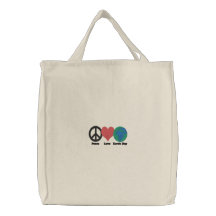 Bolso de compras reutilizable del Día de la Tierra Bolsas