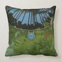 Bolso de embrague tropical de la tarde almohadas american mojo