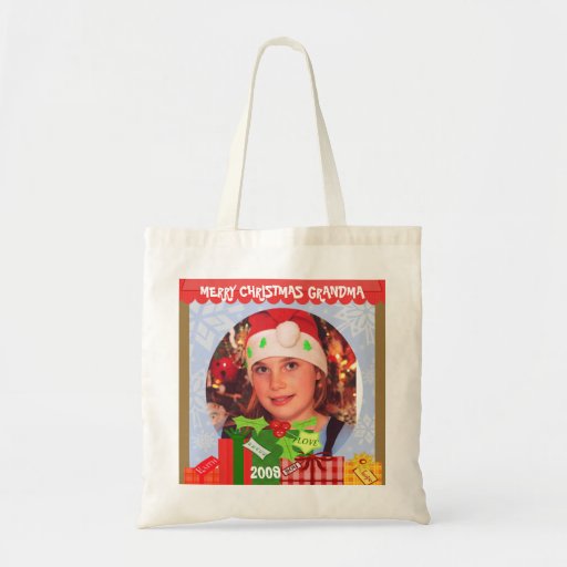 Bolso de encargo del día de fiesta de la foto del  bolsa