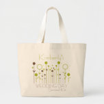 Bolso de equipo floral verde de supervivencia del  bolsas de mano