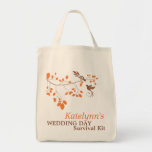 Bolso de equipo romántico anaranjado de superviven bolsa