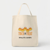 Bolso de Halloween del truco o de la invitación Bolsas