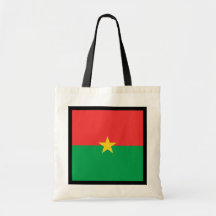 Bolso de la bandera de Burkina Faso Bolsa