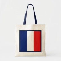 Bolso de la bandera de Francia Bolsas