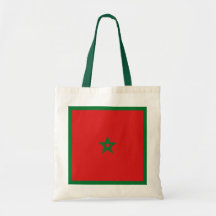 Bolso de la bandera de Marruecos Bolsas
