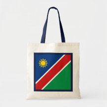 Bolso de la bandera de Namibia Bolsa De Mano
