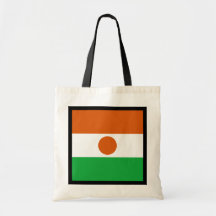 Bolso de la bandera de Niger Bolsa Lienzo