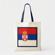 Bolso de la bandera de Serbia Bolsa