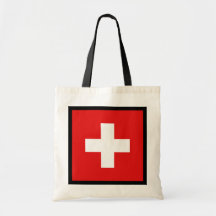 Bolso de la bandera de Suiza Bolsa