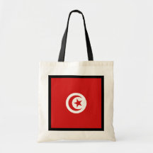 Bolso de la bandera de Túnez Bolsa De Mano