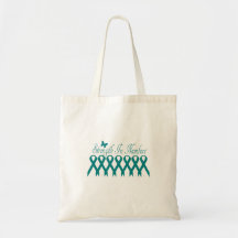 Bolso de la conciencia del cáncer del Gynecology Bolsas De Mano