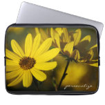Bolso de la electrónica de los girasoles de octubr funda portátil