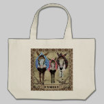 Bolso de la familia del burro bolsas