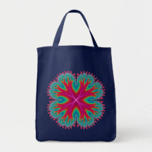 Bolso de la lona: Flor de la luna de Antarian Bolsas