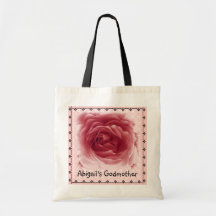 Bolso de la MADRINA - color de rosa ROSADO con el  Bolsa De Mano