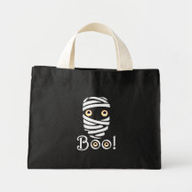 Bolso de la momia de Halloween de la bolsa de asas