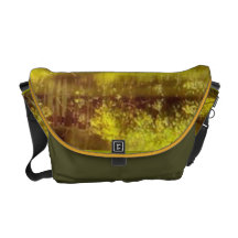 bolso de la naturaleza con los flamencos rosados e bolsa de mensajería