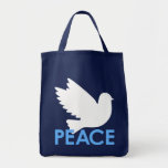 Bolso de la paloma de la paz bolsa de mano
