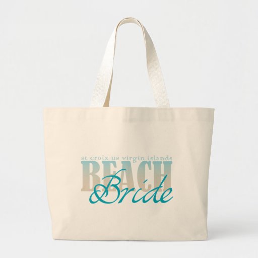 Bolso de la playa de la novia de la playa del St C Bolsa Lienzo