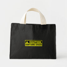 bolso de la precaución del contenido bolsa